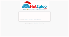 Desktop Screenshot of hotigloo.com